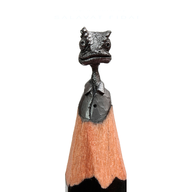 Salavat Fidai Sculptures mines de crayon