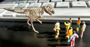 Tinysaurs squelettes papier dinosaure